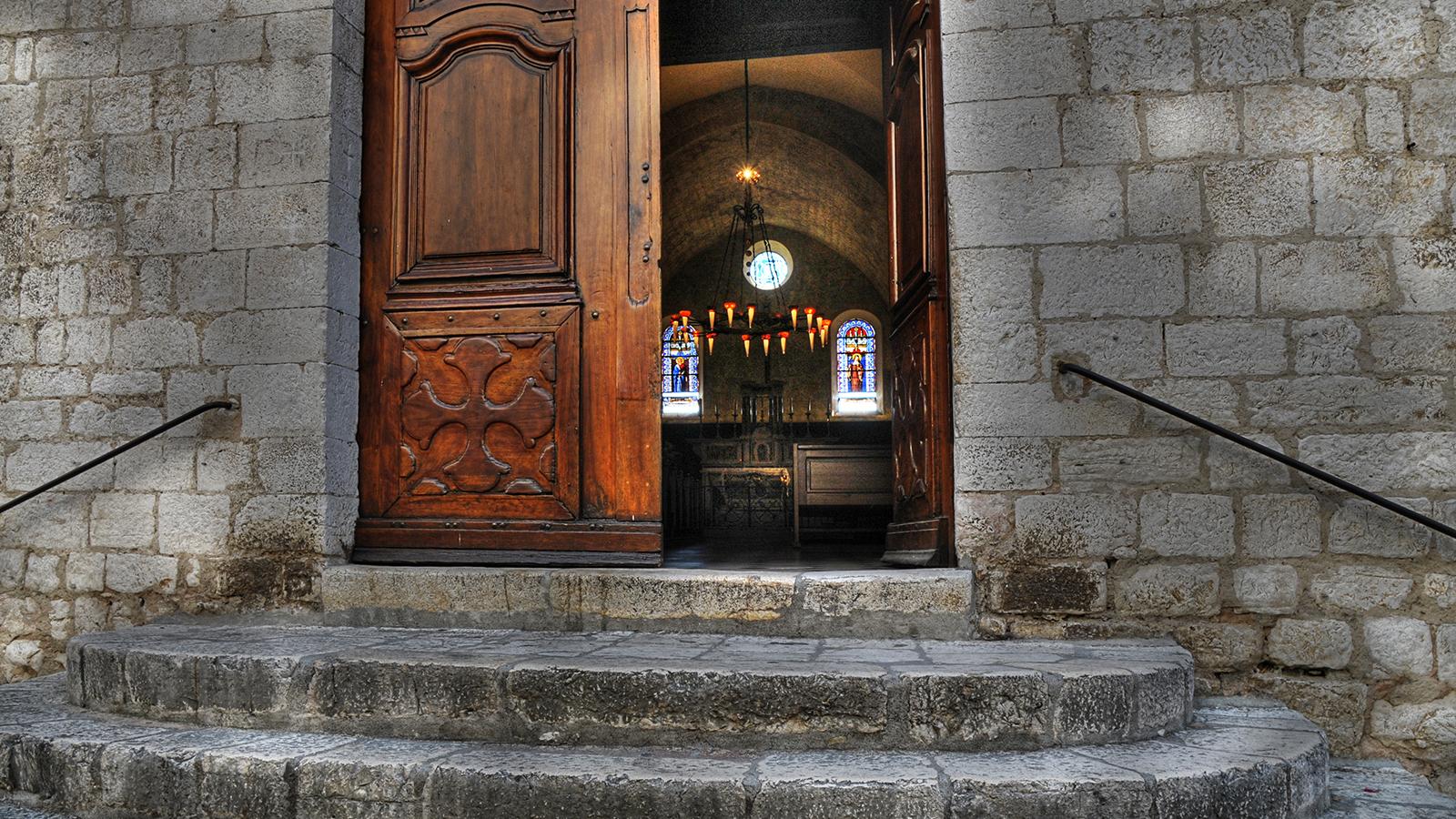 Eglise collégiale à Saint-Paul de Vence