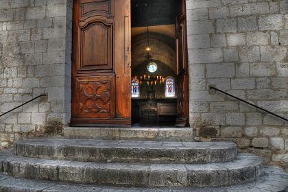 Eglise collégiale à Saint-Paul de Vence